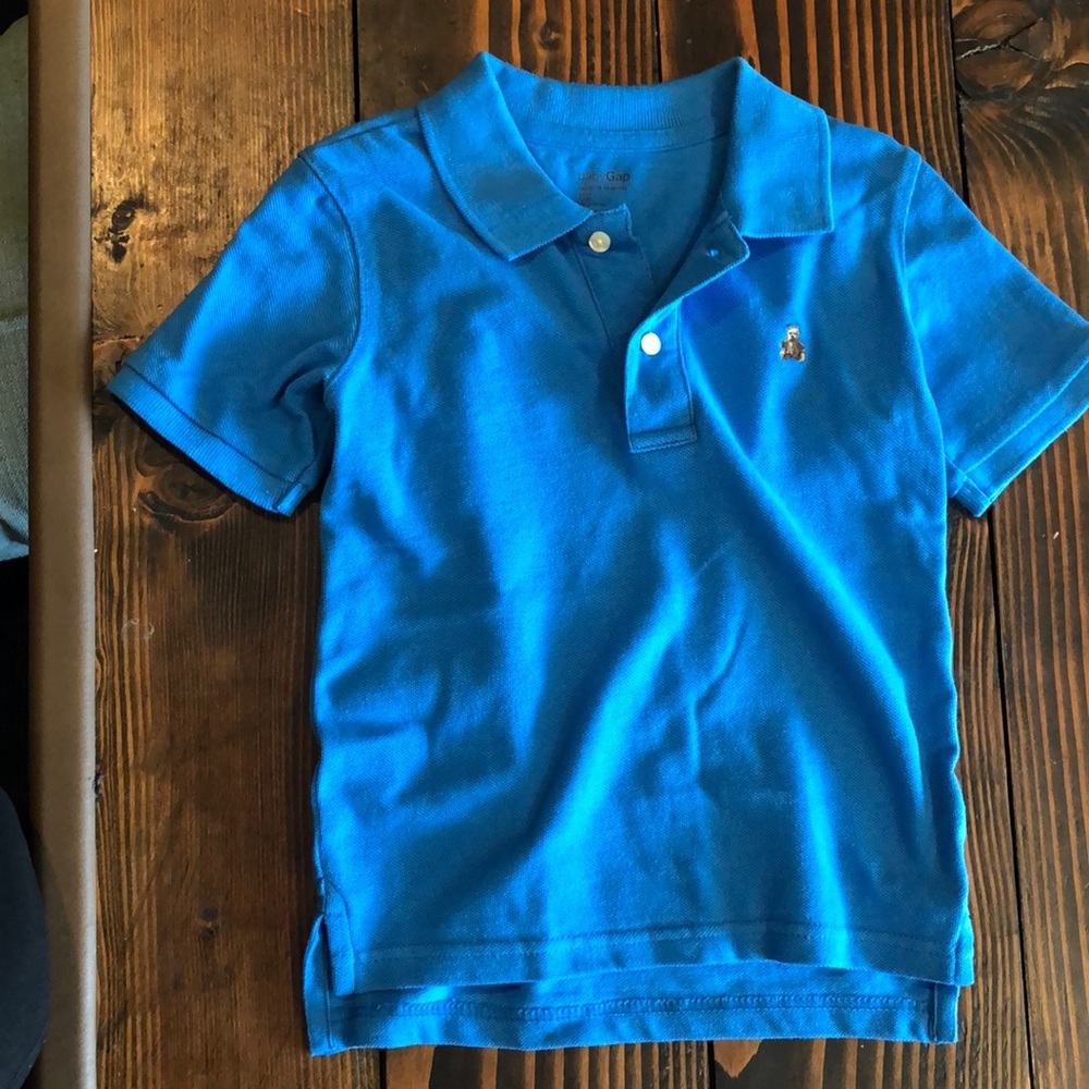 Boy short sleeve polo